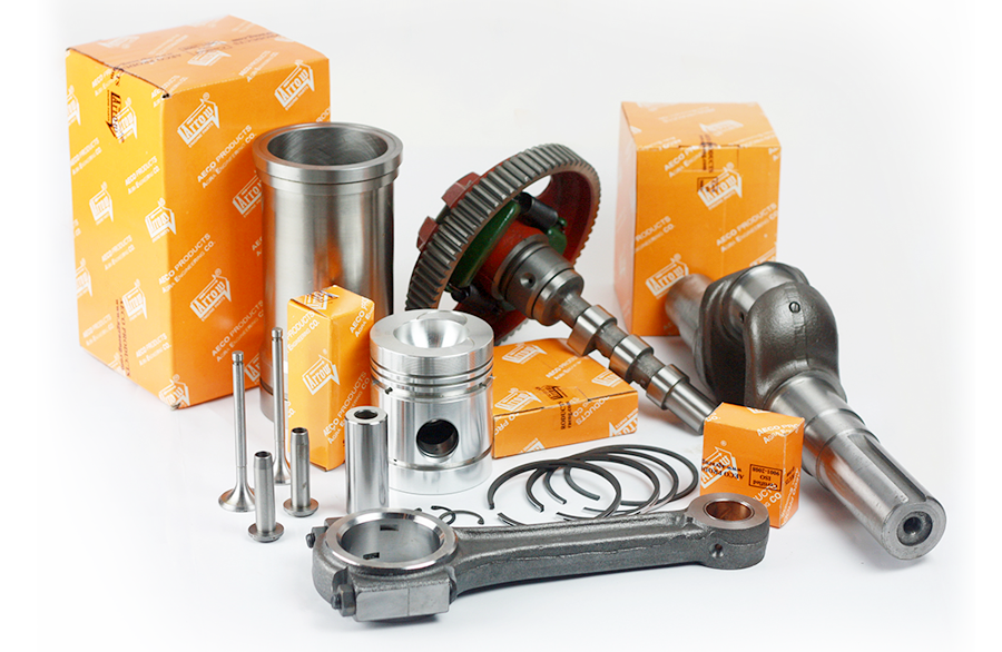 Bộ Xy lanh + Piston hiệu ARROW Ấn Độ dùng cho máy Kubota RK125, Vikyno RV125 (D=94MM)